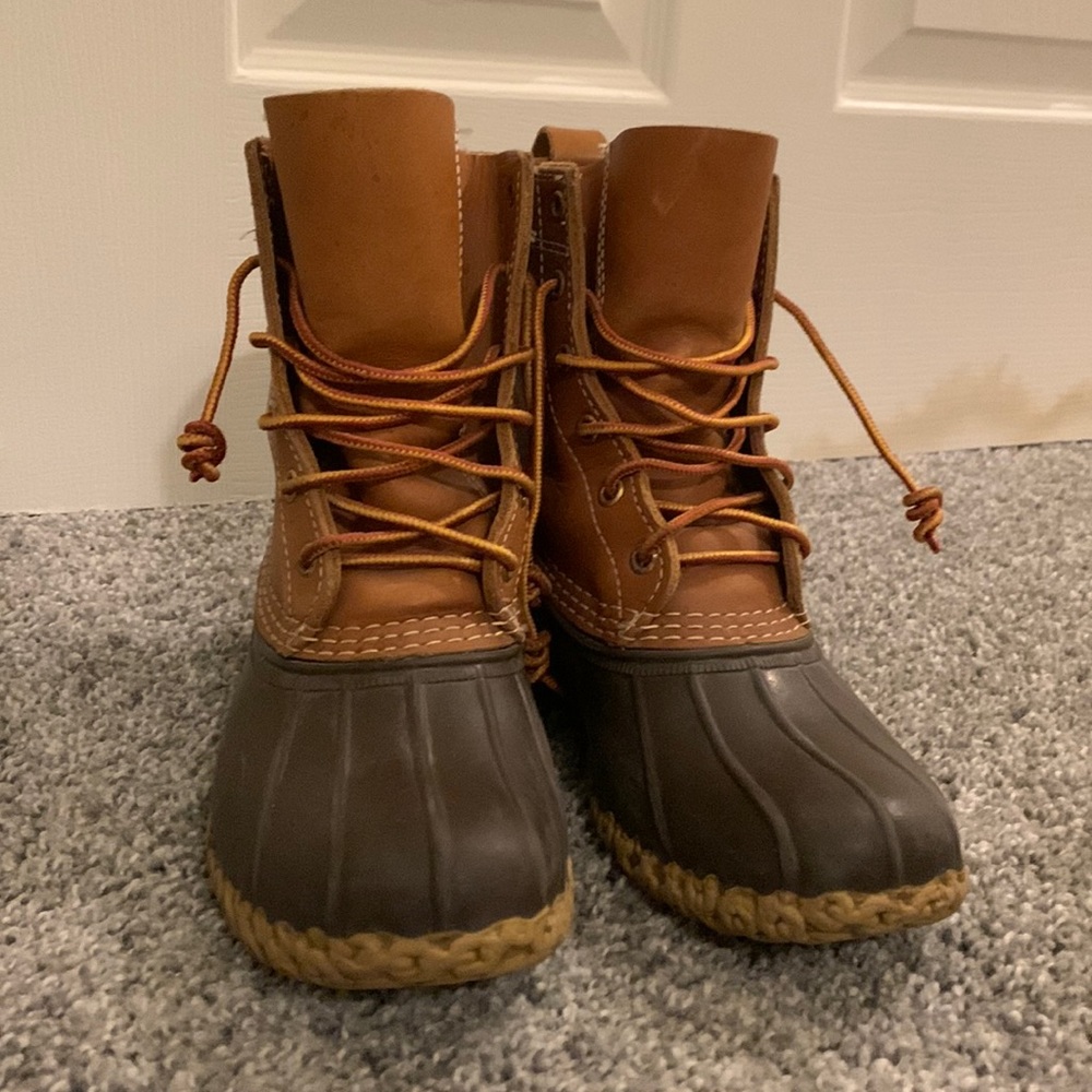 Bean boots sz 7 regular